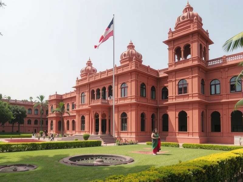 BHU Library Interior